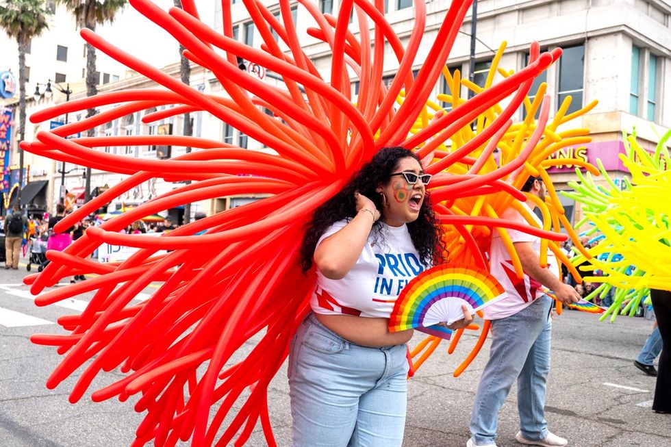LGBTQ+ Pride Parade Celebration Festival Los Angeles LA SoCal