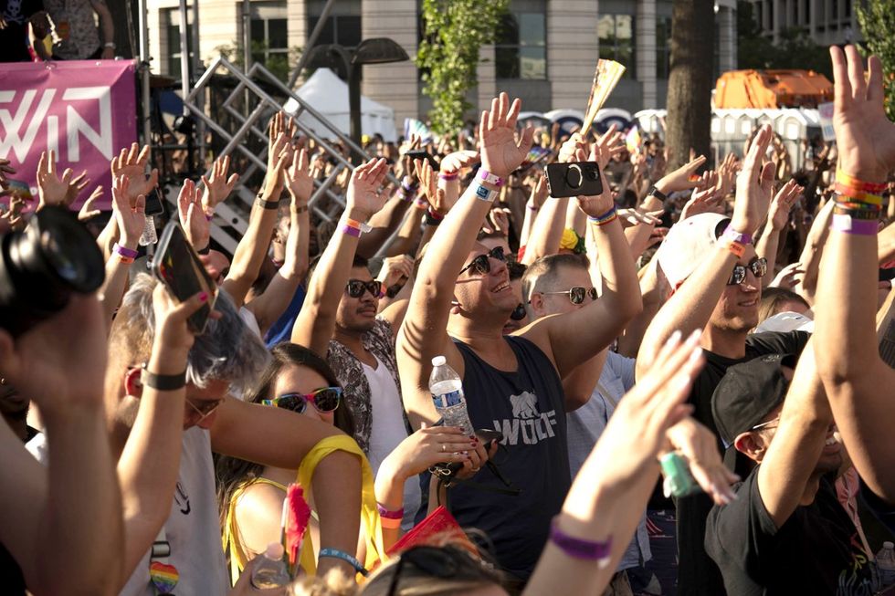 LGBTQ+ Pride Parade Celebration Festival Washington DC Capital Pride
