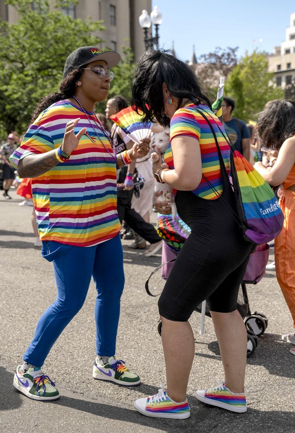 LGBTQ+ Pride Parade Celebration Festival Washington DC Capital Pride