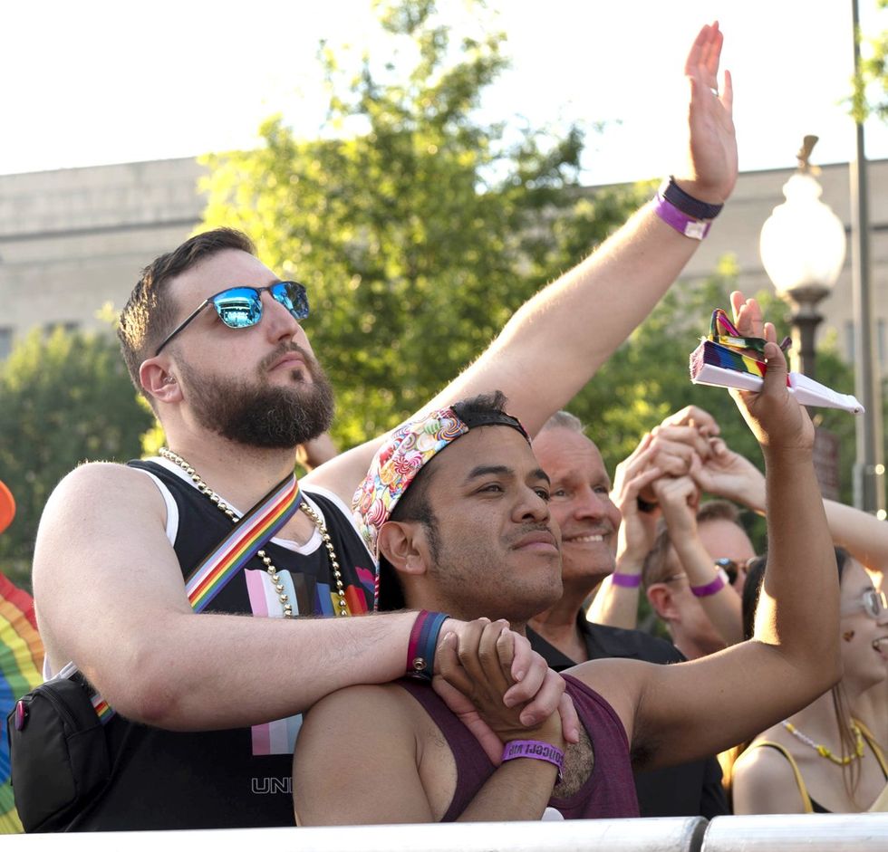 LGBTQ+ Pride Parade Celebration Festival Washington DC Capital Pride