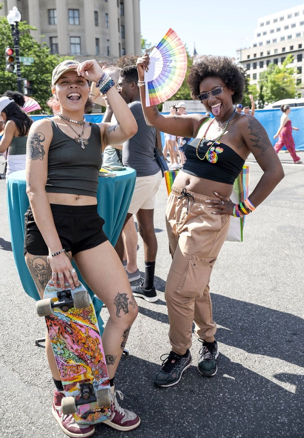 LGBTQ+ Pride Parade Celebration Festival Washington DC Capital Pride