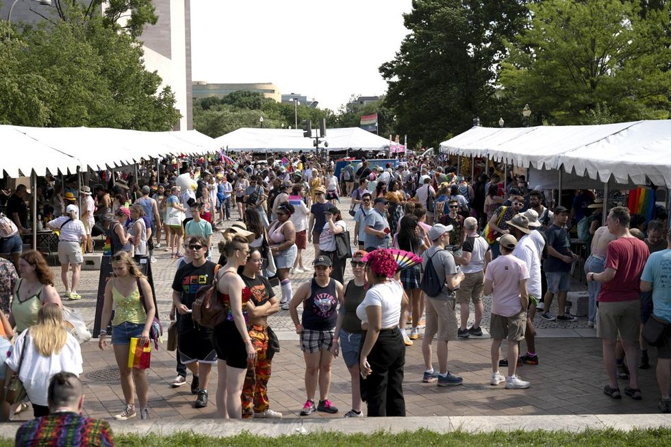 LGBTQ+ Pride Parade Celebration Festival Washington DC Capital Pride