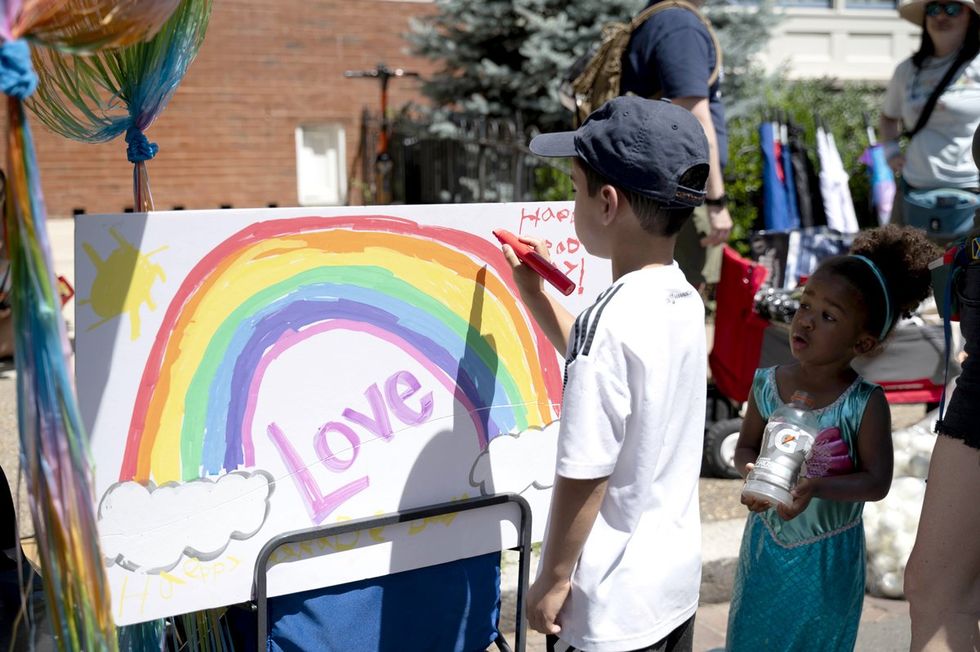 LGBTQ+ Pride Parade Celebration Festival Washington DC Capital