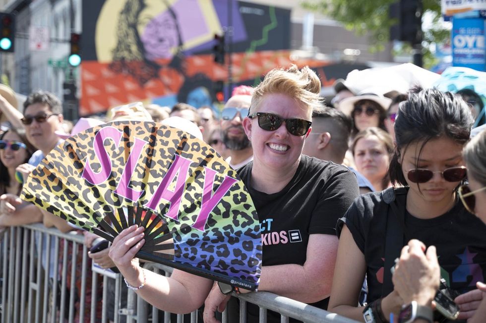 LGBTQ+ Pride Parade Celebration Festival Washington DC Capital