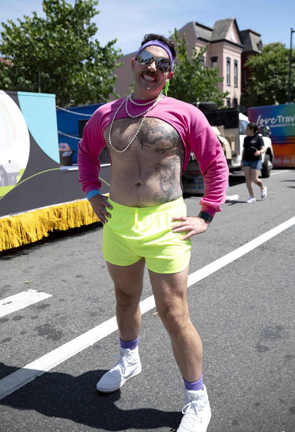 LGBTQ+ Pride Parade Celebration Festival Washington DC Capital