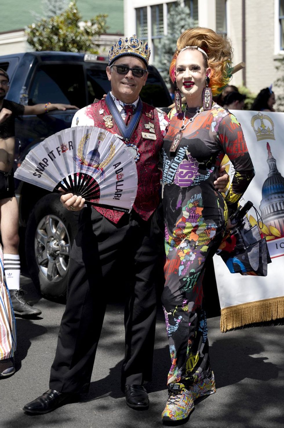 LGBTQ+ Pride Parade Celebration Festival Washington DC Capital