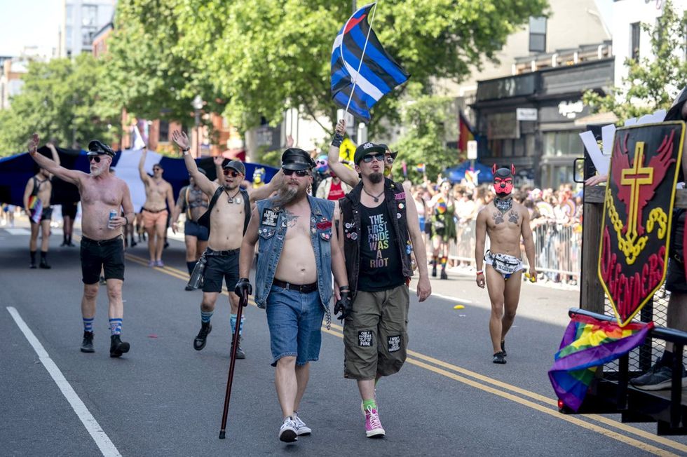 LGBTQ+ Pride Parade Celebration Festival Washington DC Capital