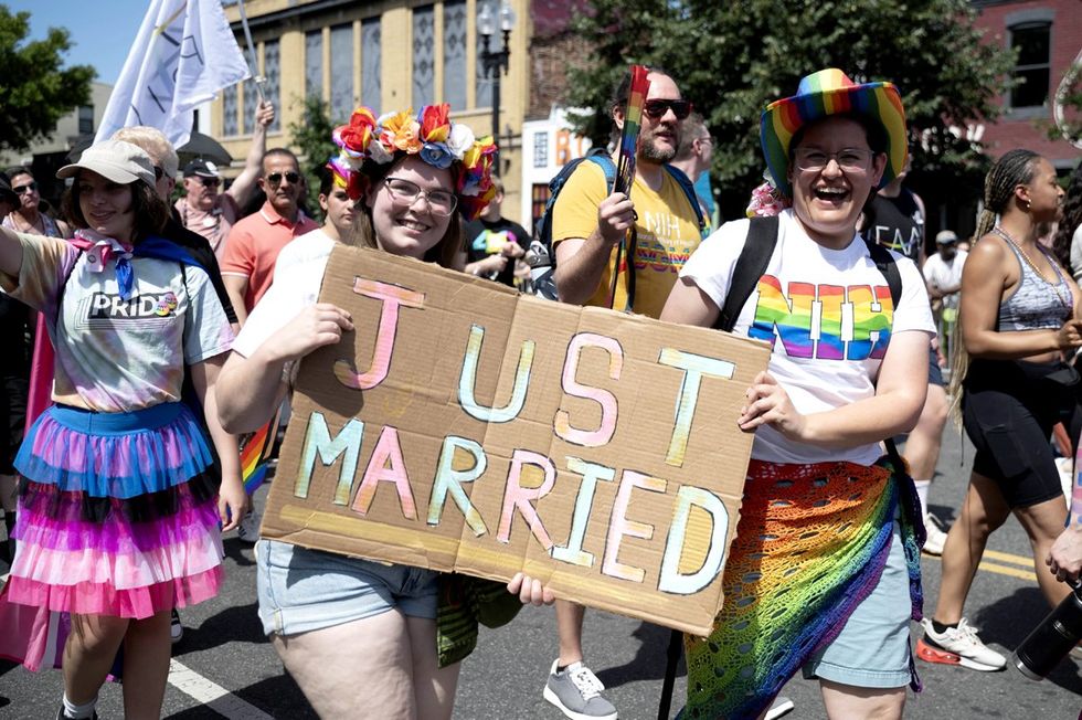 LGBTQ+ Pride Parade Celebration Festival Washington DC Capital