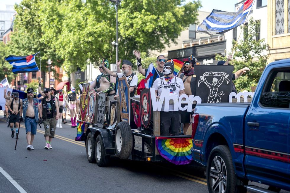 LGBTQ+ Pride Parade Celebration Festival Washington DC Capital