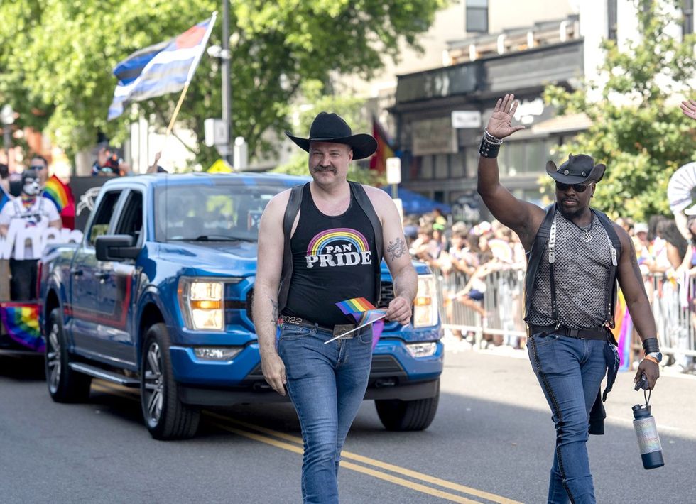 LGBTQ+ Pride Parade Celebration Festival Washington DC Capital
