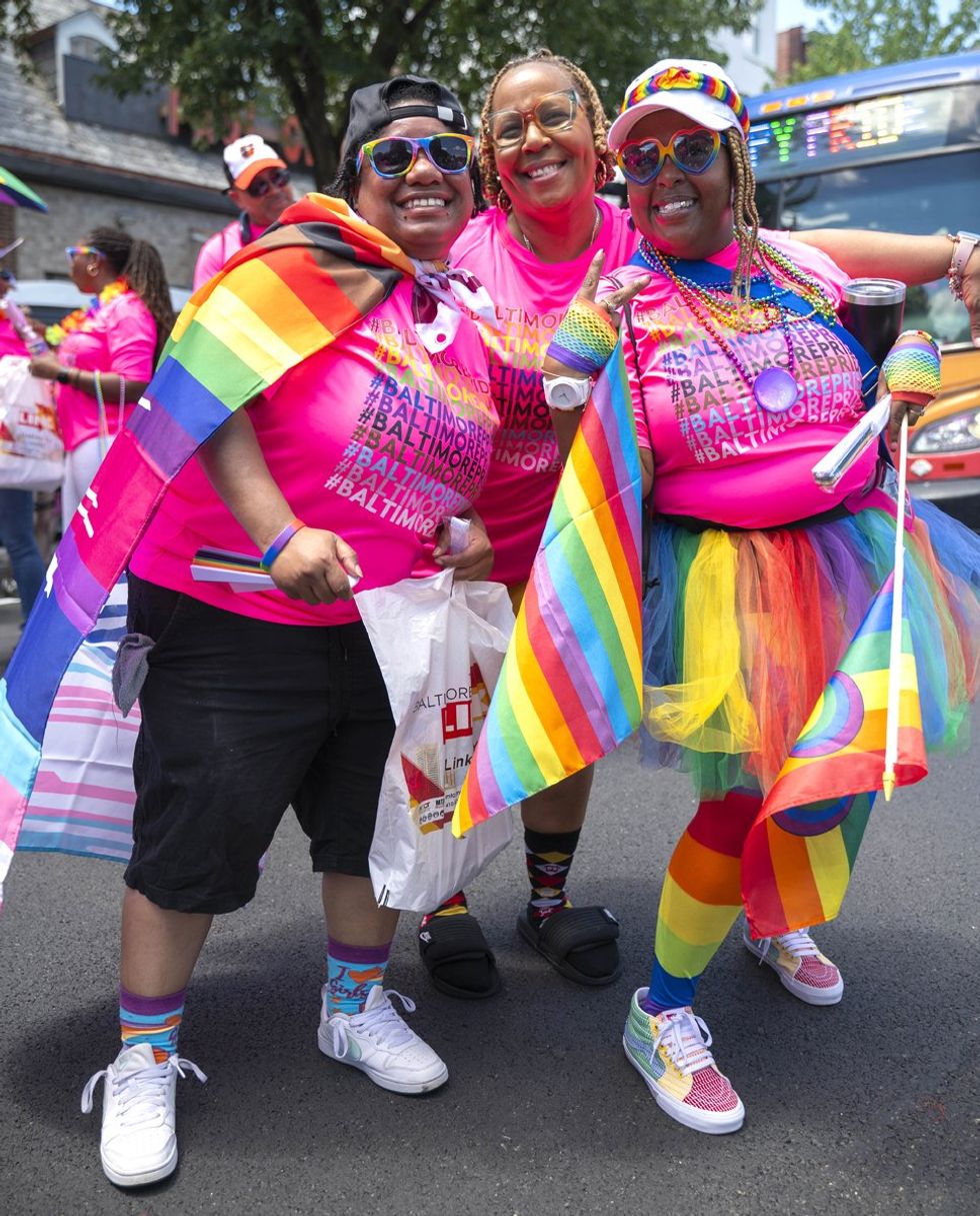 LGBTQ+ Pride Parade Festival Celebration Baltimore Maryland Caver Imaging