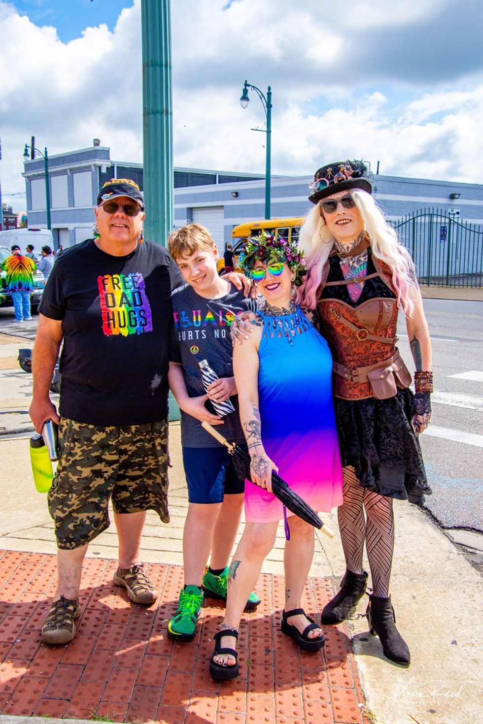 LGBTQ+ Pride Parade Festival Celebration Memphis Mid South Tennessee