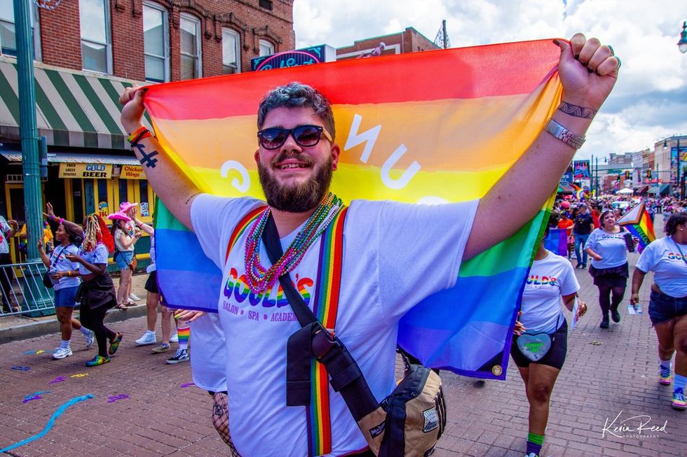 LGBTQ+ Pride Parade Festival Celebration Memphis Mid South Tennessee