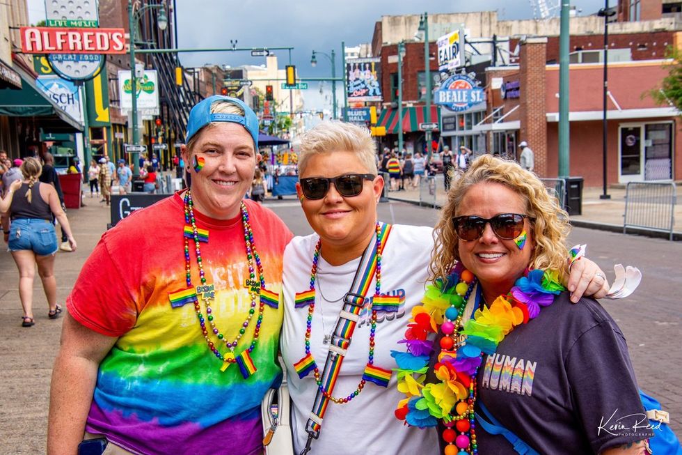 LGBTQ+ Pride Parade Festival Celebration Memphis Mid South Tennessee