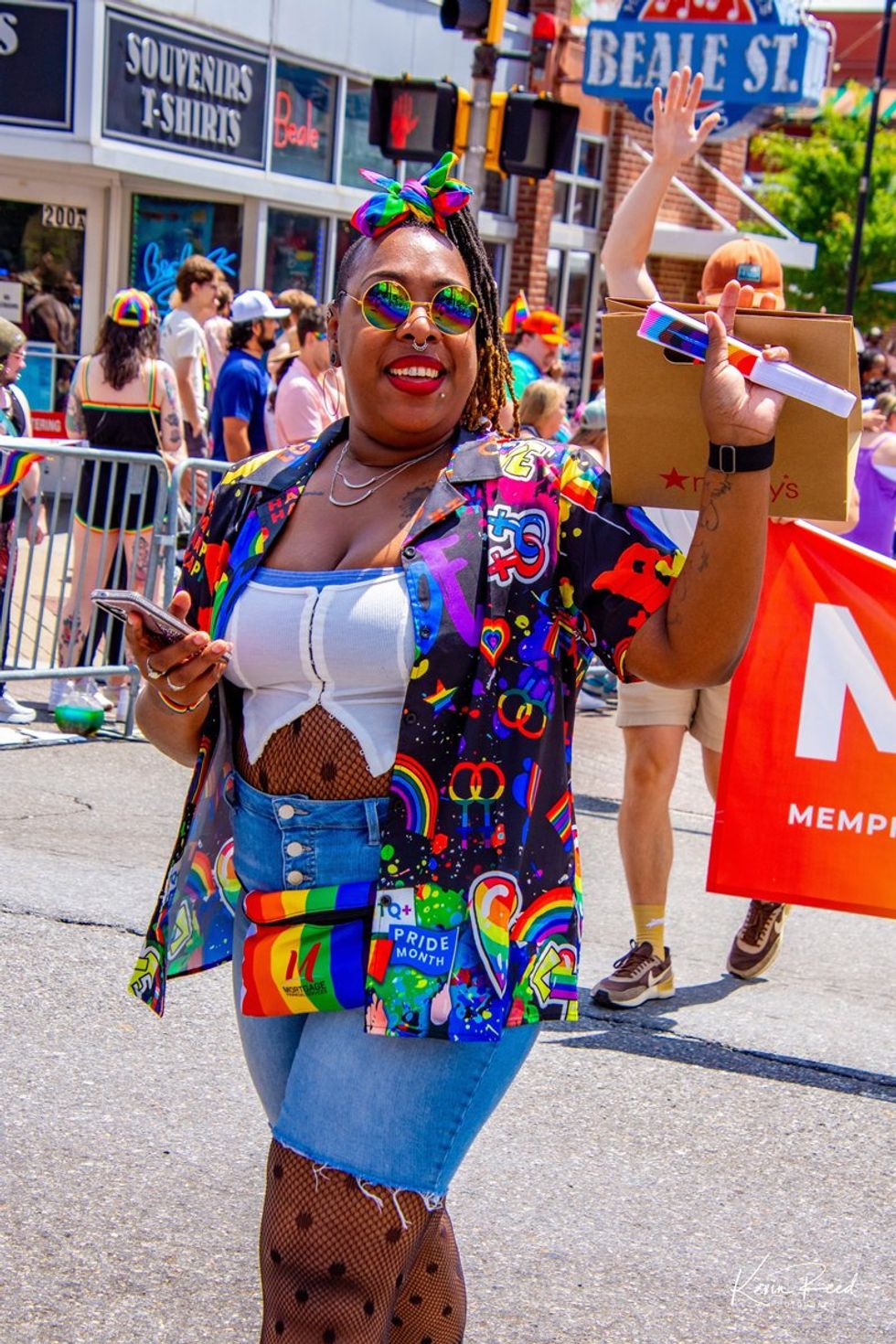 LGBTQ+ Pride Parade Festival Celebration Memphis Mid South Tennessee