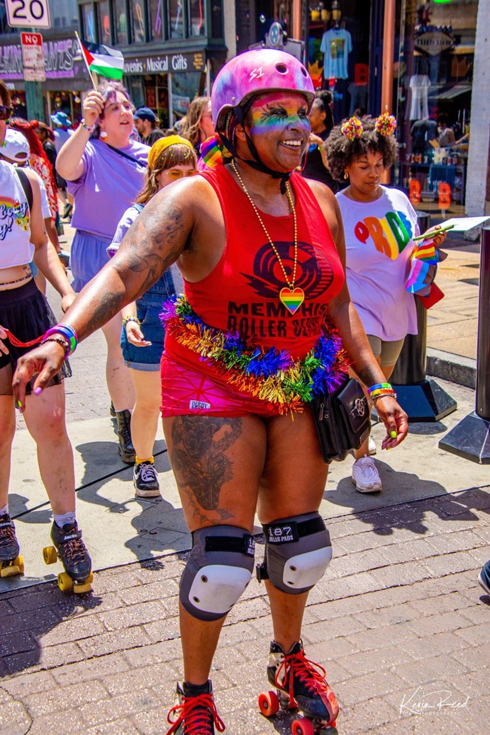 LGBTQ+ Pride Parade Festival Celebration Memphis Mid South Tennessee