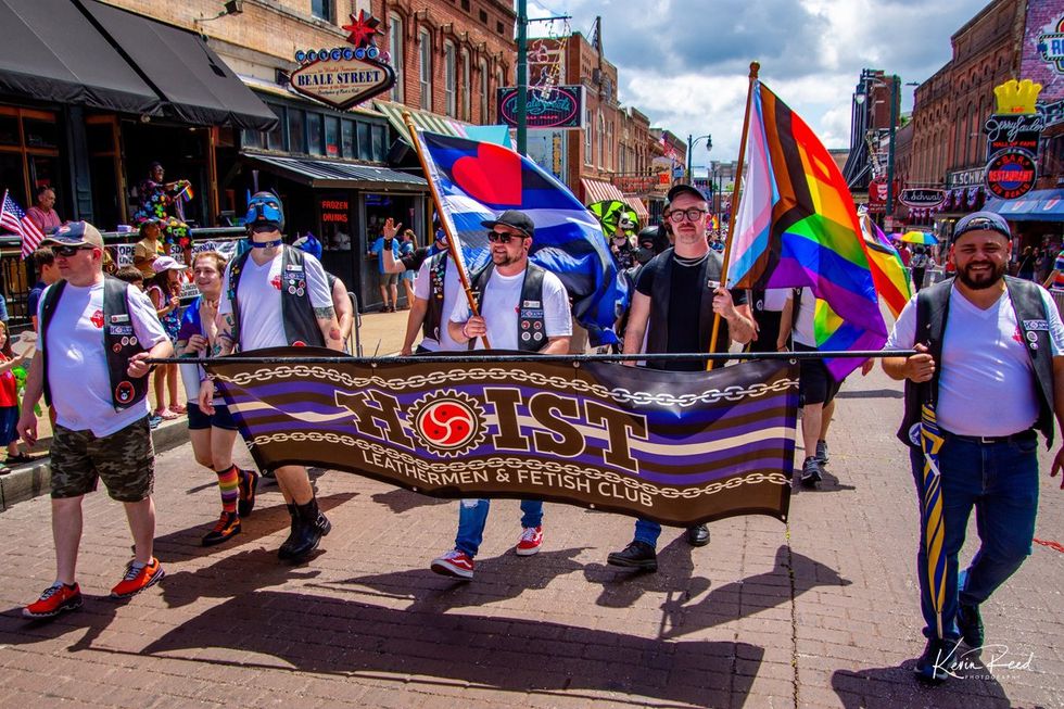 LGBTQ+ Pride Parade Festival Celebration Memphis Mid South Tennessee