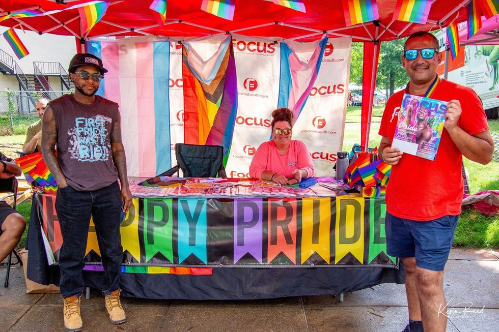LGBTQ+ Pride Parade Festival Celebration Memphis Mid South Tennessee