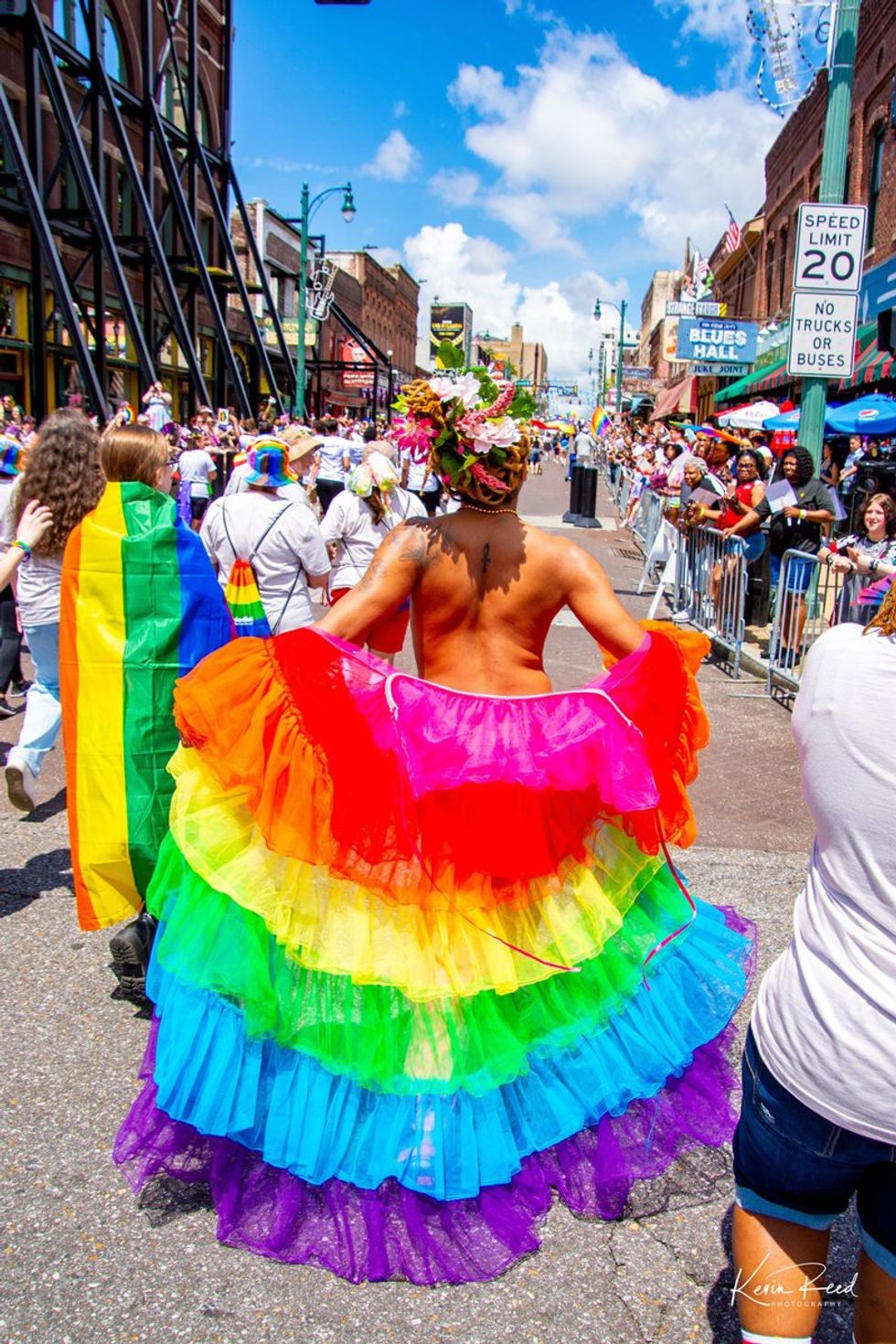 LGBTQ+ Pride Parade Festival Celebration Memphis Mid South Tennessee