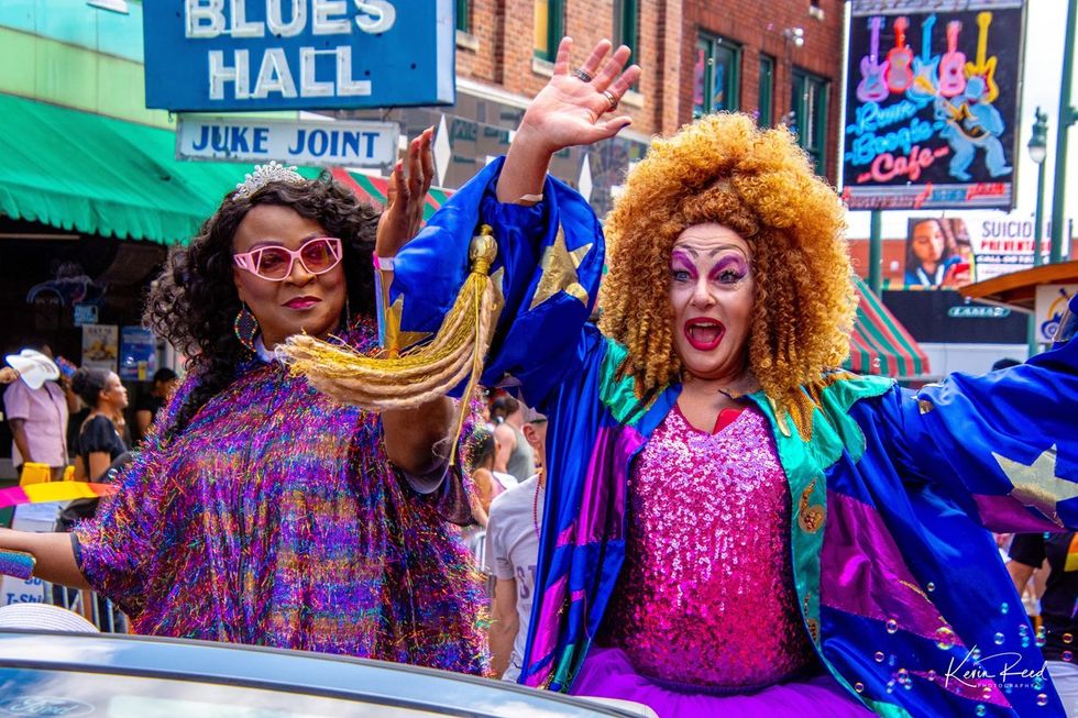 LGBTQ+ Pride Parade Festival Celebration Memphis Mid South Tennessee