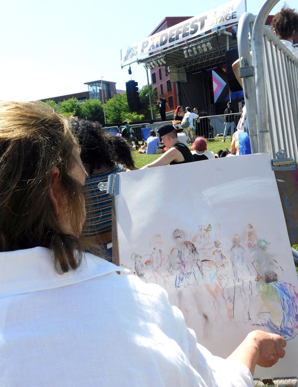 LGBTQ+ Pride Parade Festival Celebration Rhode Island Pridefest Block Parties