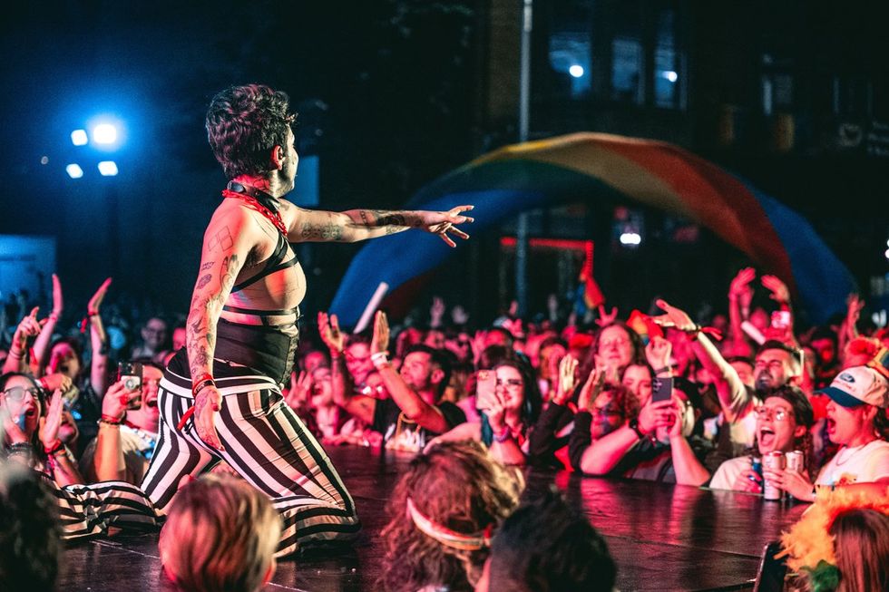 LGBTQ+ Pride Parade Festival Celebration Rhode Island Pridefest Block Parties