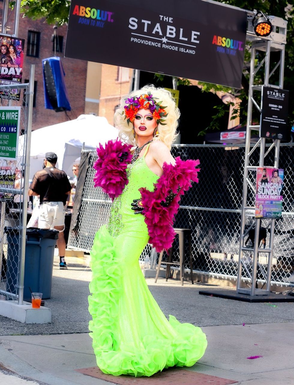 LGBTQ+ Pride Parade Festival Celebration Rhode Island Pridefest Block Parties