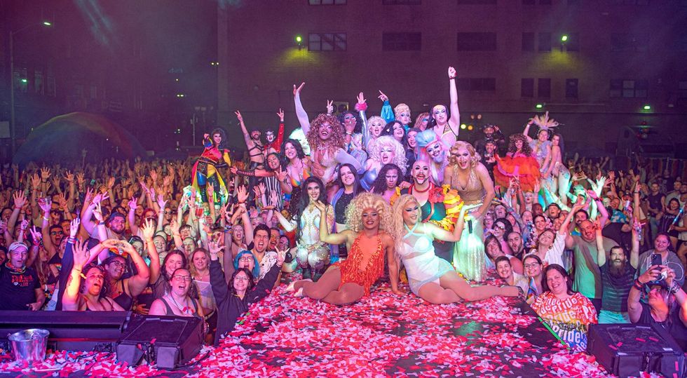 LGBTQ+ Pride Parade Festival Celebration Rhode Island Pridefest Block Parties