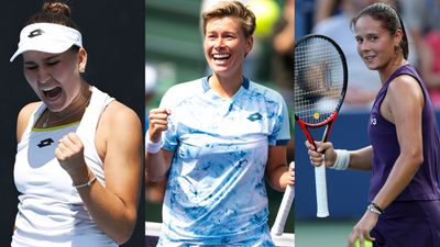 LGBTQ+ professional tennis players Emina Bektas Demi Schuurs and Daria Kasatkina