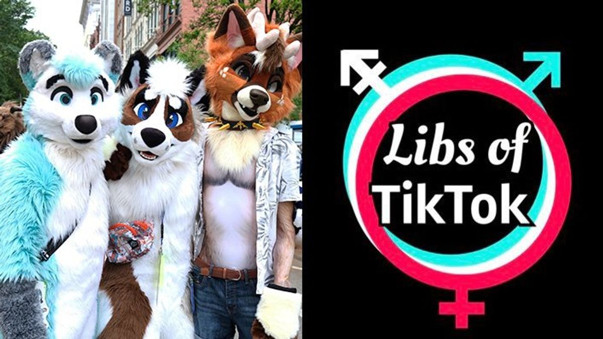 Libs of TikTok is claiming that a Utah school is being overrun by students who identify as furries