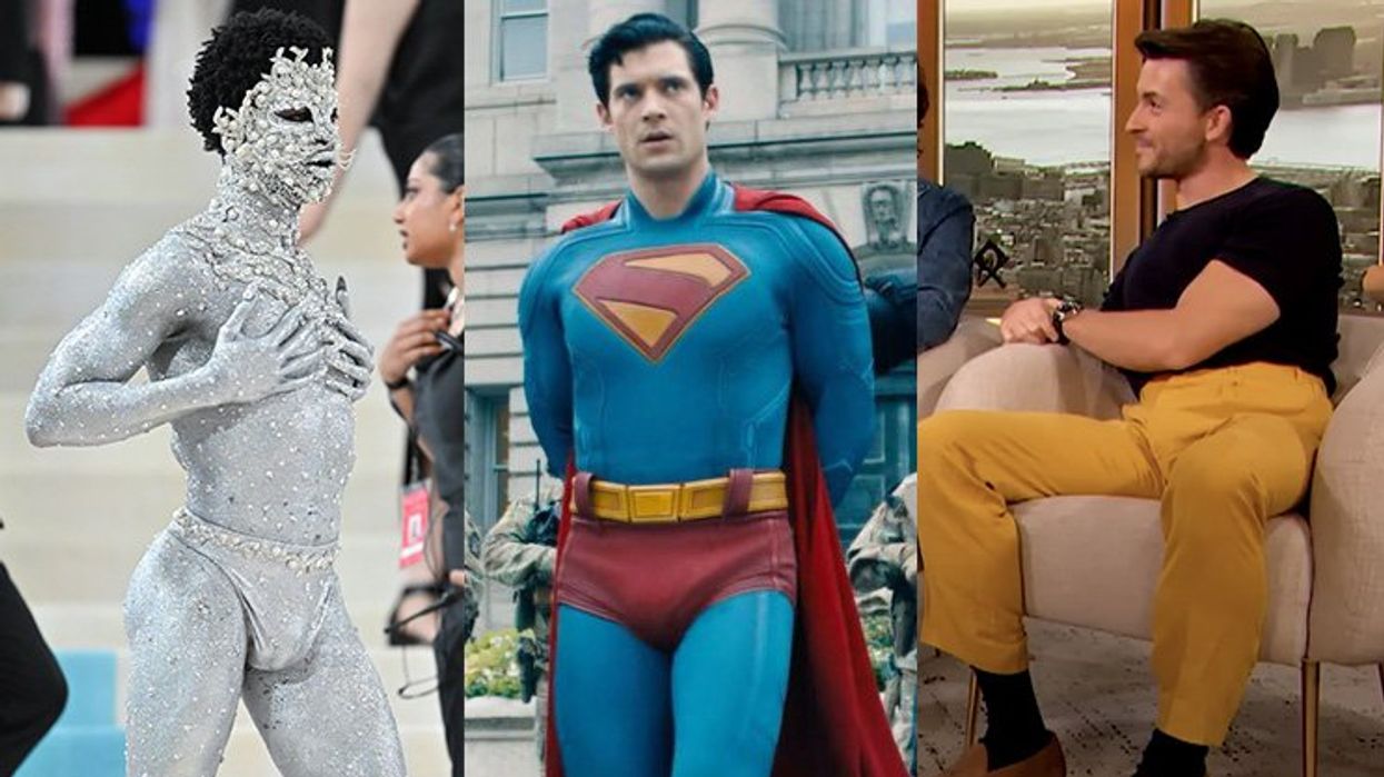 Lil Nas X Superman and Jonathan Bailey