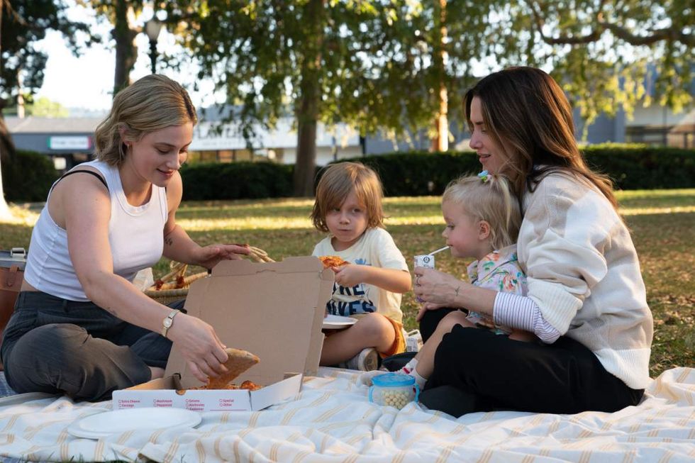 Lili Reinhart and Addison Timlin in 'Hal and Harper'