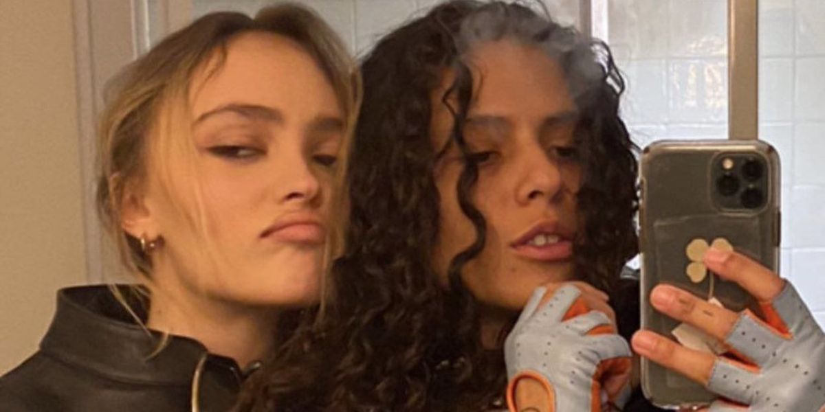 Lily-Rose Depp Goes Instagram Official With Her Rapper Girlfriend