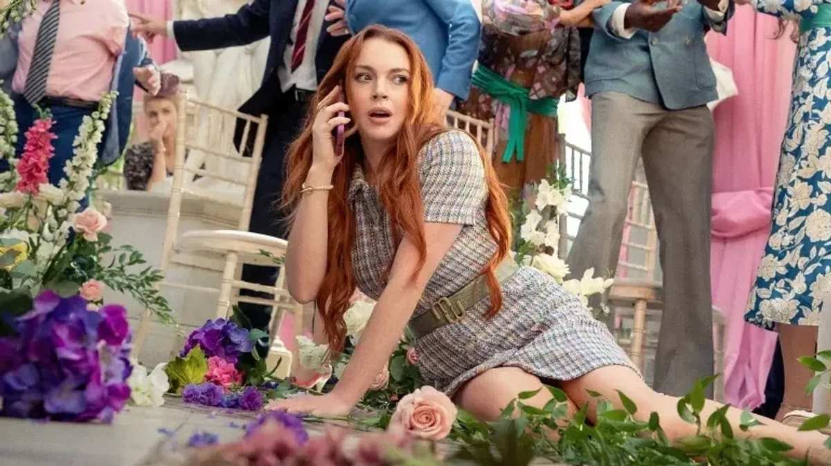 Lindsay Lohan in the Netflix romantic comedy Irish Wish