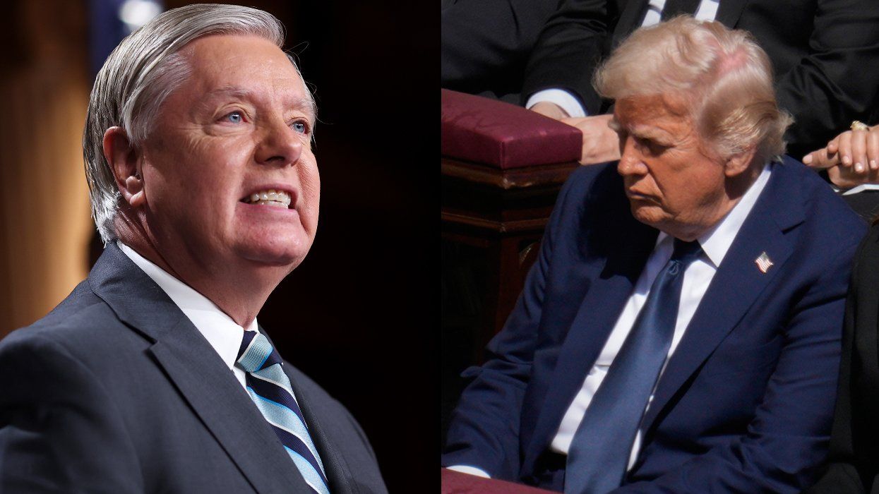 Lindsey Graham press conference at the US Capitol building 2022 US President Donald Trump is seen dozing off in a blue suit during the funeral of Pope Francis Rome Italy April 2025