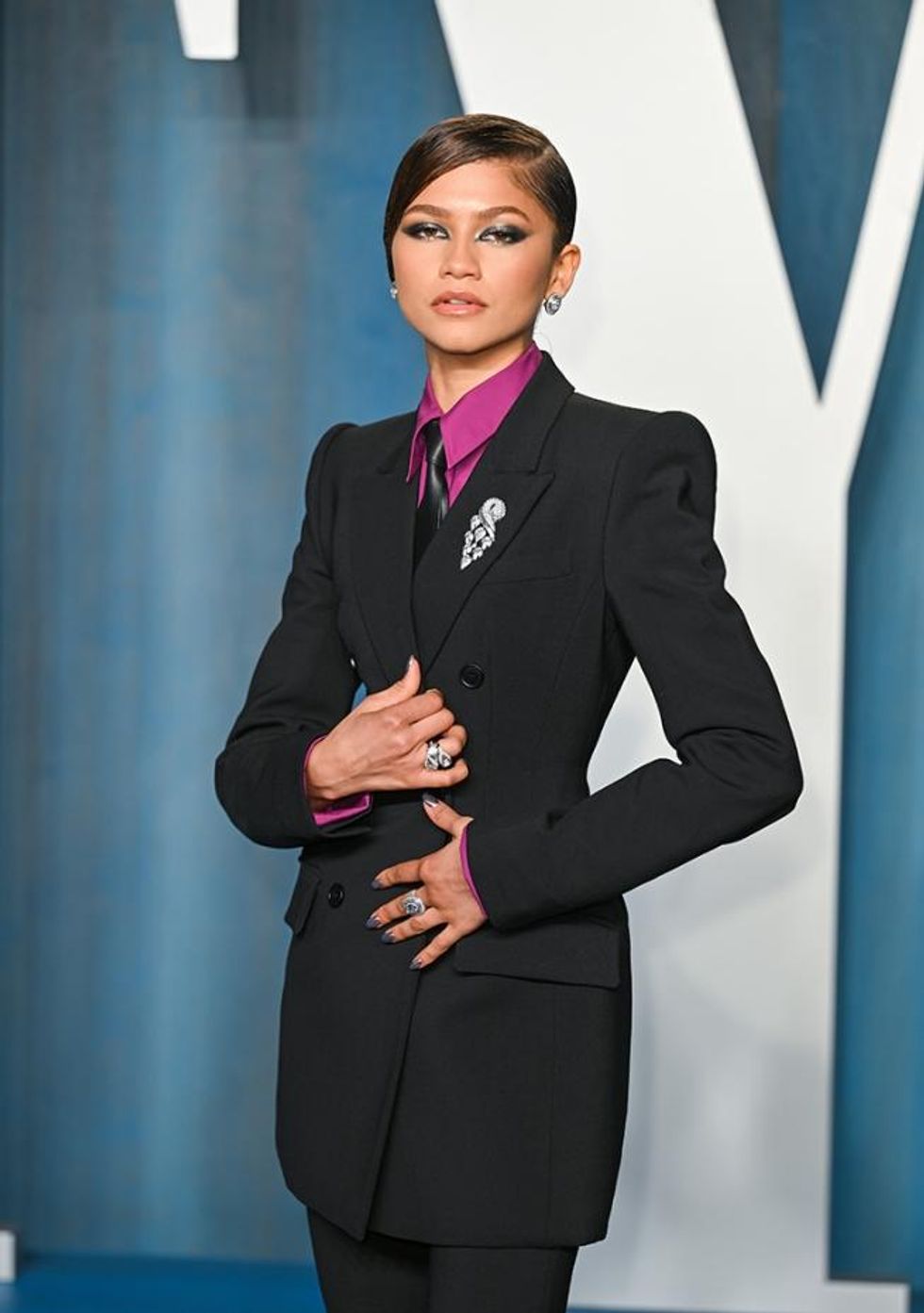 Literally a Bunch of Pictures of Zendaya Wearing Suits