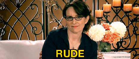 Liz Lemon Rude gif