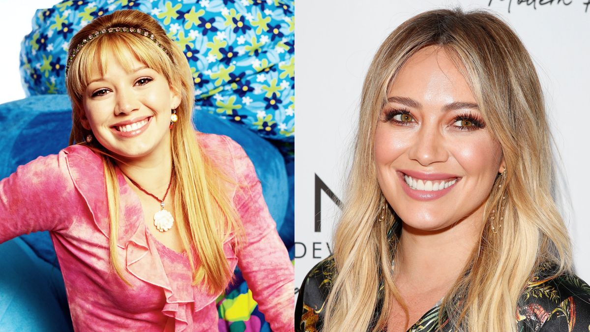 Lizzie McGuire and Hilary Duff