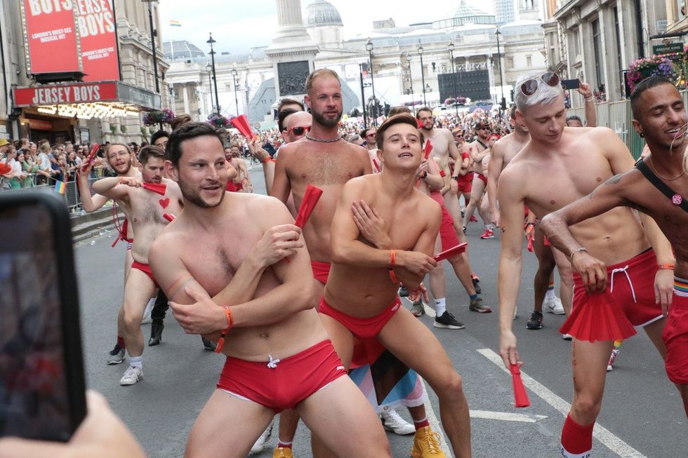 London LGBT+ Pride parade 50th anniversary