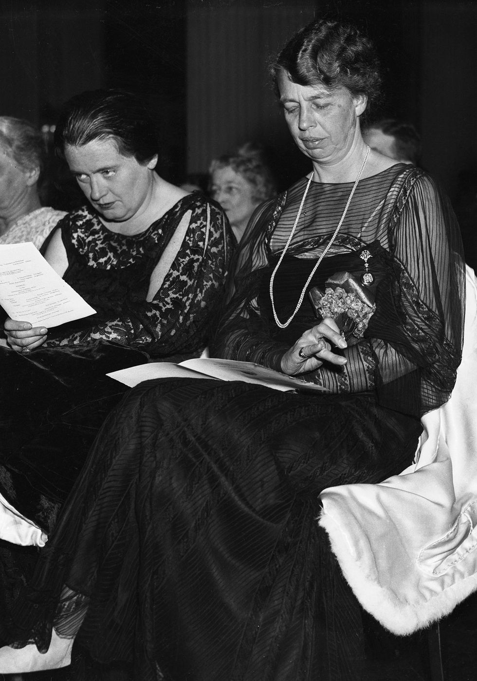 Lorena Hickok and Eleanor Roosevelt