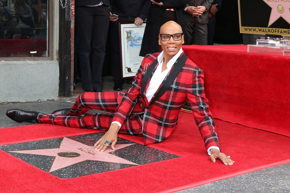 LOS ANGELES - MAR 16: RuPaul, RuPaul Andre Charles at the RuPaul Star Ceremony on the Hollywood Walk of Fame on March 16, 2018 in Los Angeles, CA