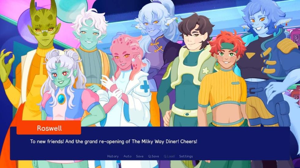 Love at the Milky Way Diner