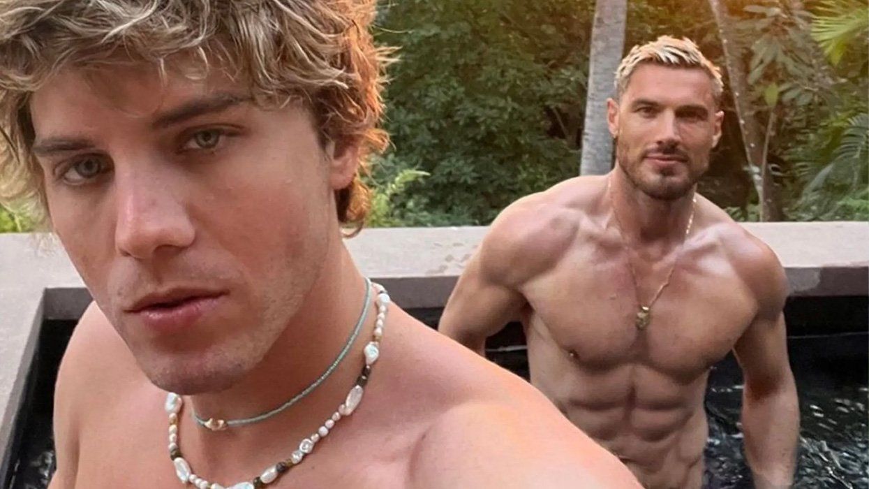 Lukas Gage and Chris Appleton