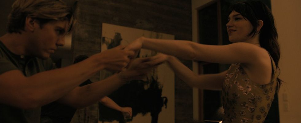 Lukas Gage as Patrick and Sophie Thatcher