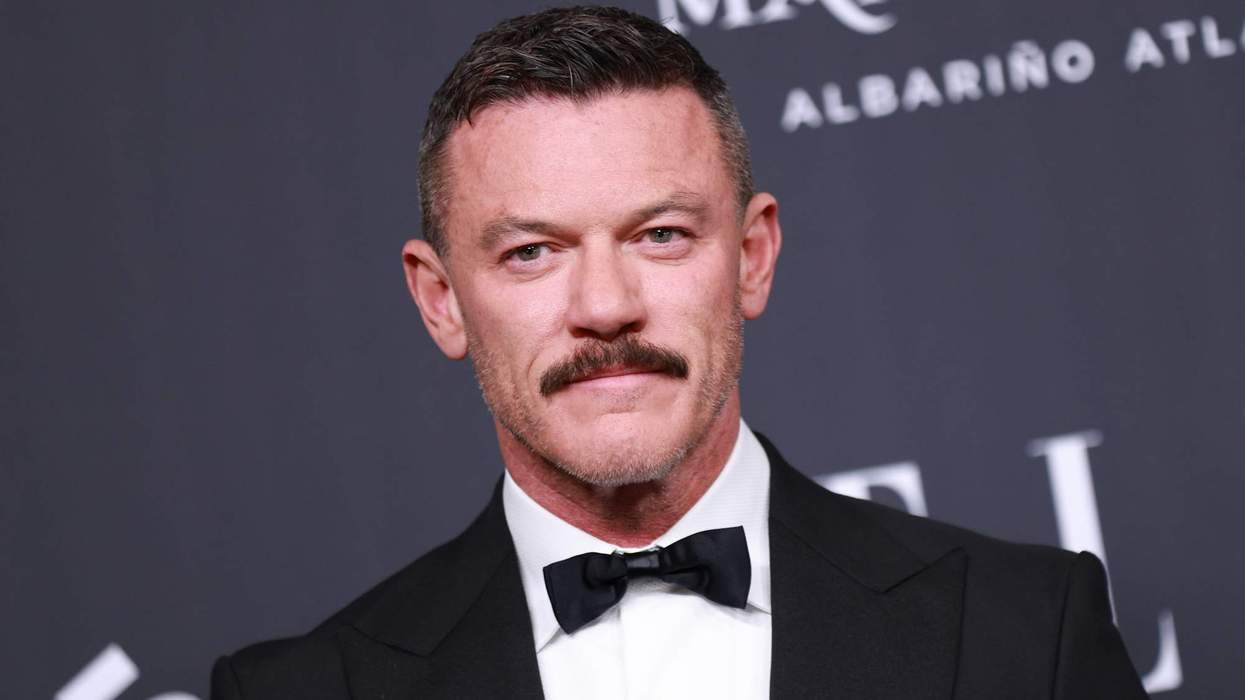 Luke Evans attends ELLE Style Awards 2025.