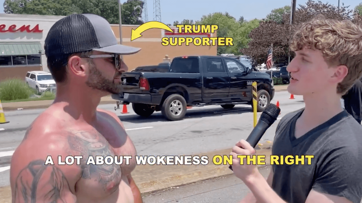 MAGA supporter and YouTuber Luke Beasley