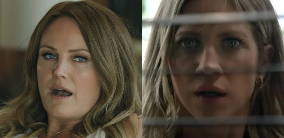 Malin Akerman and Brittany Snow in 'The Hunting Wives'