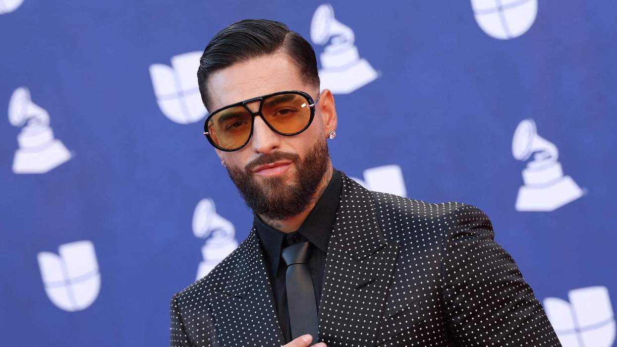 Maluma attends the 26th Annual Latin Grammy Awards.