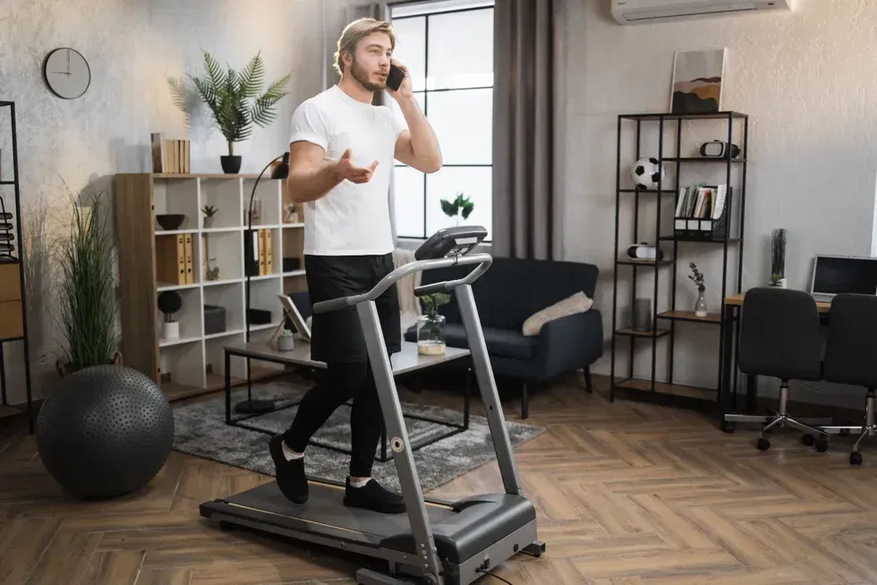man on the treadmill
