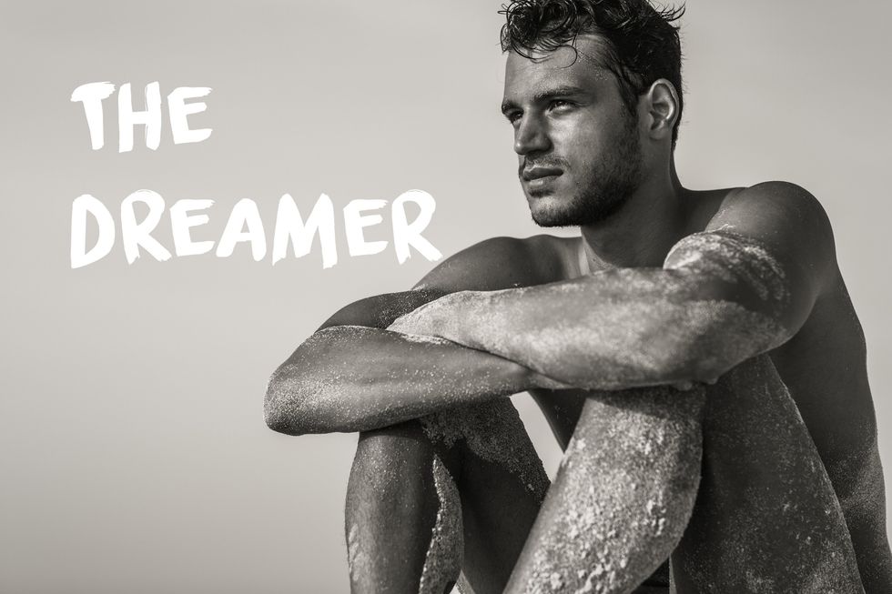 man staring off into the distance